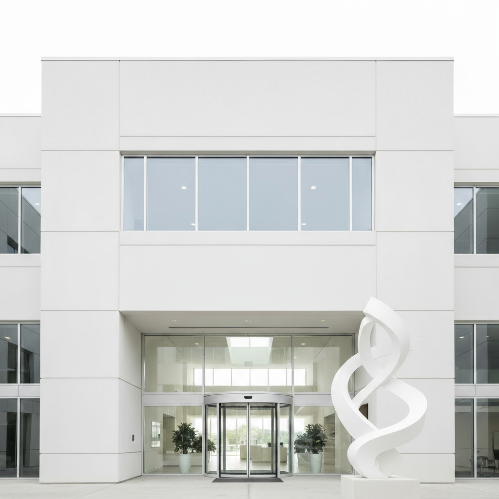 white modern businessy with no text on the visual